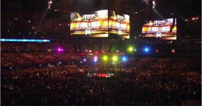 Vad är den största inspelade publiken för en MMA händelse?