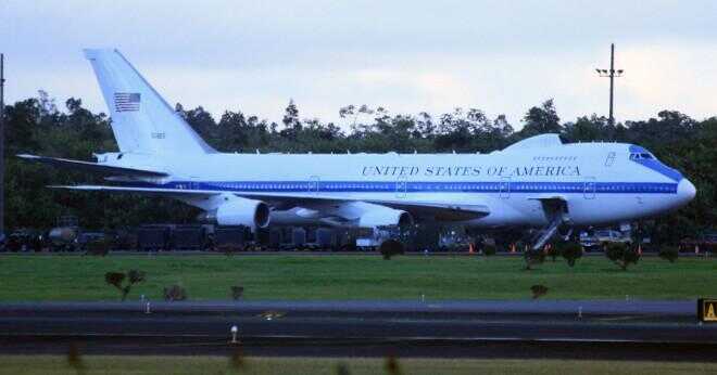 Har Boeing 747 radarsystem?