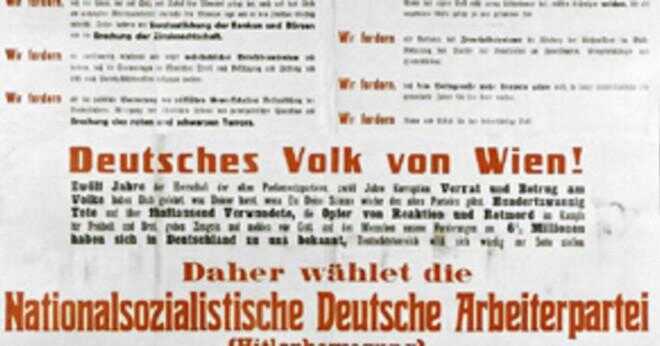 Vad som hände i Tyskland före Hitlers väg till makten?