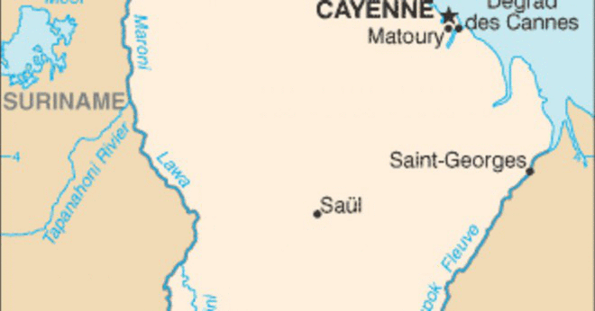 Varför har den franska Guyana har ingen huvudstad?