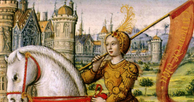 Vad är saligprisningarna som bäst beskriver Saint Jeanne d'Arc?