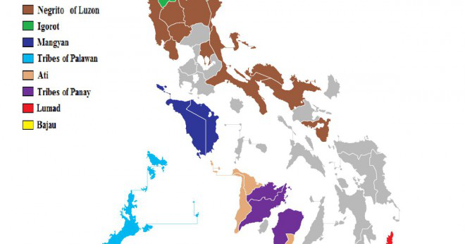 Vad är tio exempel av inhemska material som finns i Filippinerna?