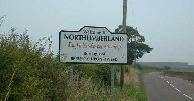 Hur långt är det från norra Skottland till södra Skottland?