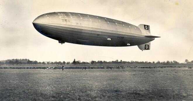 Varför luftskeppet Hindenburg exploderar i 1937?