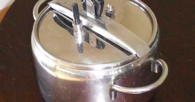 Hur använder du en Mirro tryckkokare canner för att pressa cook på 5 pund?