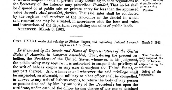 Hur reagerade demokraterna till milisen lagen infördes genom kongressen 1862?