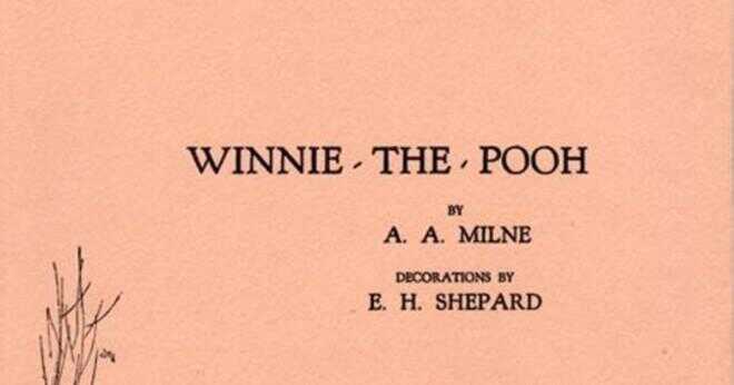 Vem var björnen att A.A. Milne skrev om?