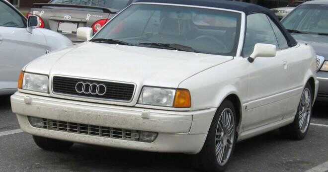 Hur du ändrar en starter i 1989 Audi 80 med en manuell trans?