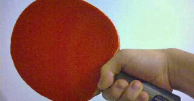 Vad är det bästa sättet att hålla en ping pong paddlar?