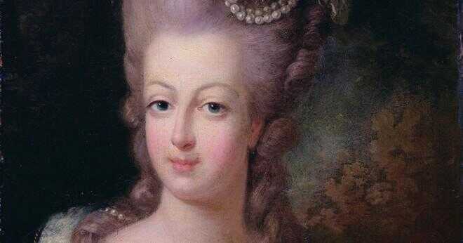 Marie Antoinettes vikten av Frankrike?