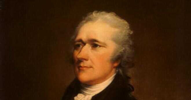 Vem var Alexander Hamilton med också?