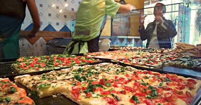 Hur många kalorier är i en siciliansk bit pizza?