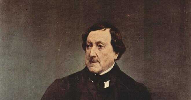 Vem var Rossini och hur många barn han hade?