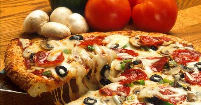 Hur många kalorier har 2 skivor pizza?