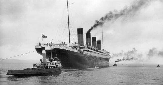 Vad hände en gång Titanic var klar?