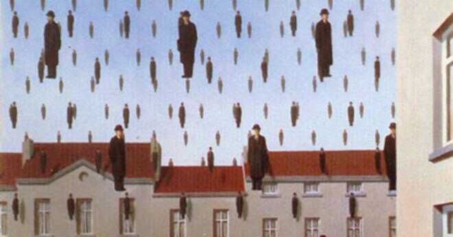Vad var René Magritte favorit sak att dra med?