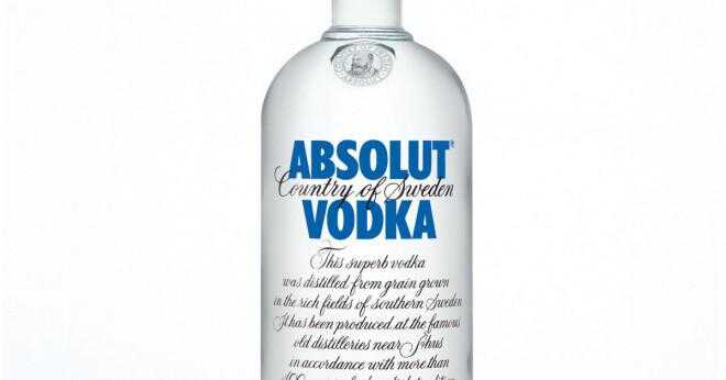 Vilka är alla typer av absolut vodka?