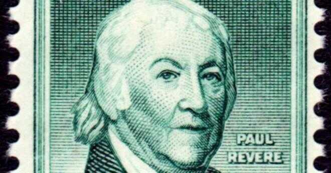 Vilket år kom Paul Revere dör?