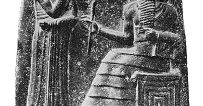 Vad är Hammurabis relation till Sargon?