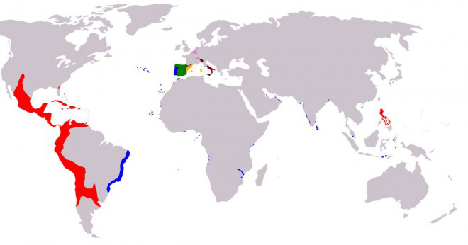 Varför de spanska och portugisiska dela upp världen i två handelsområden?