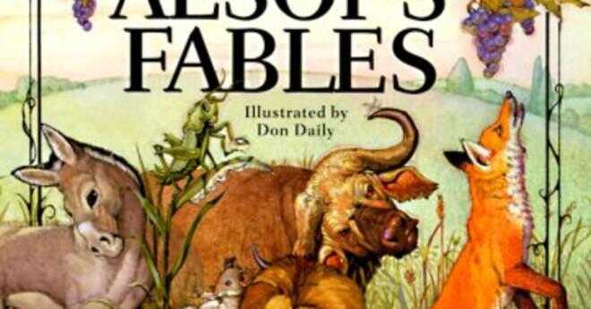 I Aesops fabler vilket djur sätter på ett fårskinn?