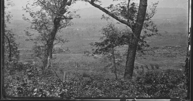 Vad var terrängen som i slaget vid Chattanooga?