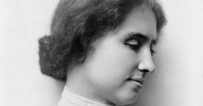 Hur lång tid tog det Helen Keller att lära sig alfabetet?