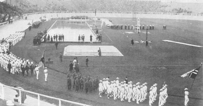 Hur många länder deltog i de första moderna olympiska spelen 1896?