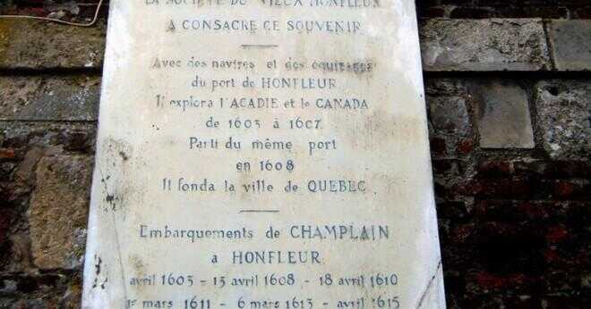 Som utbildad Samuel De Champlain?