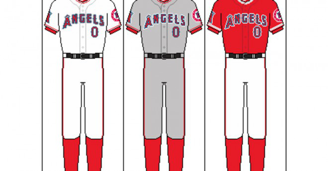 Vad är Los Angeles Angels färger?