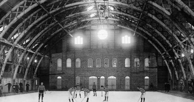 Vad är den äldsta par hockeyskridskor gjorda av?