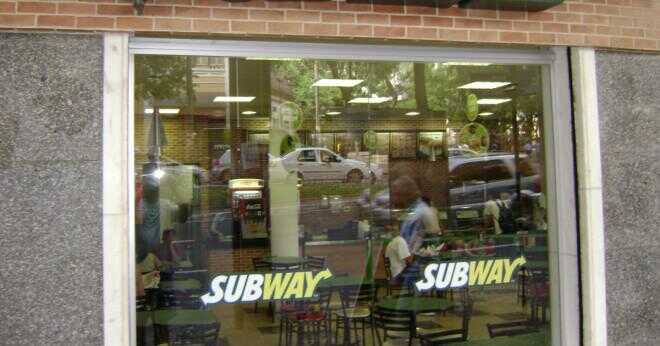 Hur mycket kostar det för att öppna en Subway restaurang franchise?
