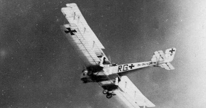 Vad användes som ett bombplan i WW1?