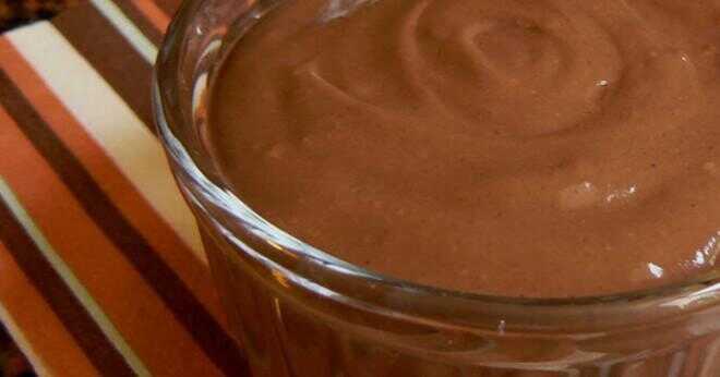 Är choklad pudding ett hälsosamt mellanmål?