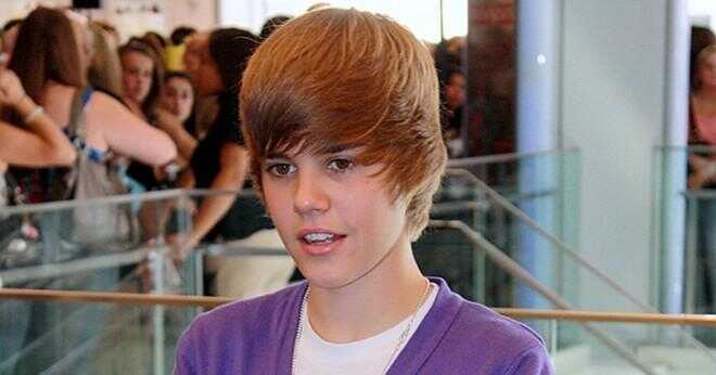 Hur många nummer ett träffar har Justin Bieber hade i Storbritannien?