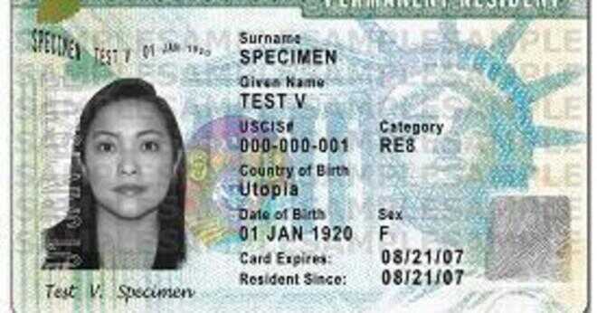 Kan en USA permanent bosatt ansöka om pass?