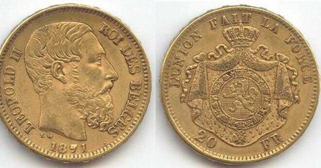 Hur mycket är ett 1911 franska 10 francen mynt värt?