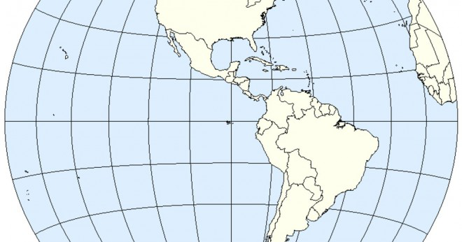 Vilka är både Nordamerika och Sydamerika hittade?