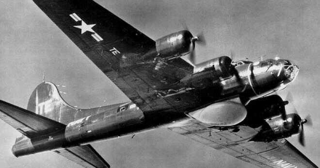 Hur många tyska flygplan sköt av B17?