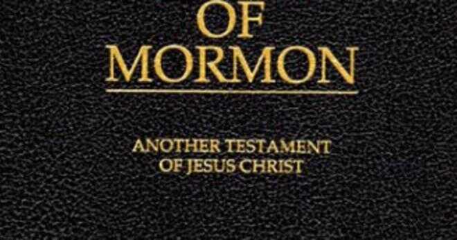 Vem skrev boken om mormoner?