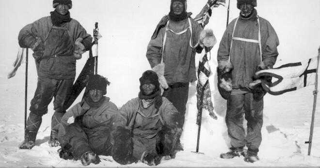 Vad hände med Robert Falcon Scott när han återvände från Antarktis?