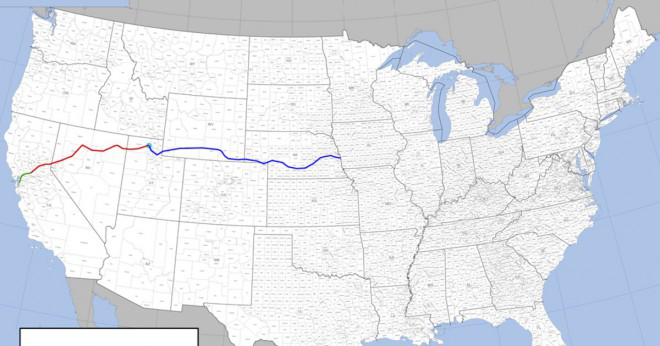 Hur den första transkontinentala järnvägen förenar öst och väst?