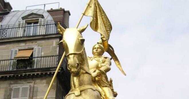 Vad talade uttrycker om Jeanne d'Arc att göra?