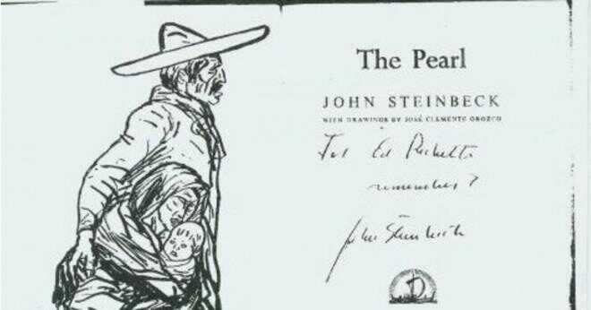 Hur bildas pärlan i boken av John Steinbeck?