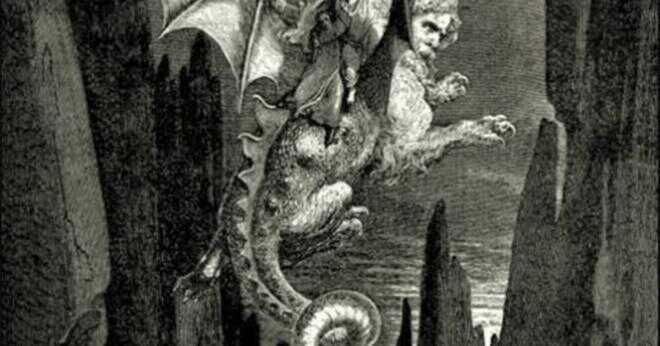 I inferno av Dante Alighieri hur Satan orsaka cocytus isiga vindar?