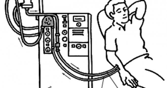 Kan en person med en njure nytta dialys?