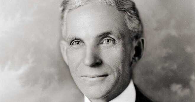 Henry Ford gjorde och har en psykisk sjukdom?