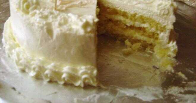 Vilka är likheterna av en smör tårta och en sockerkaka?