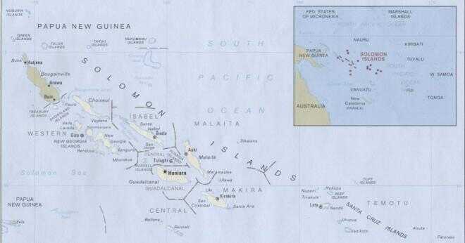 Vad är det officiella språket i Salomonöarna?