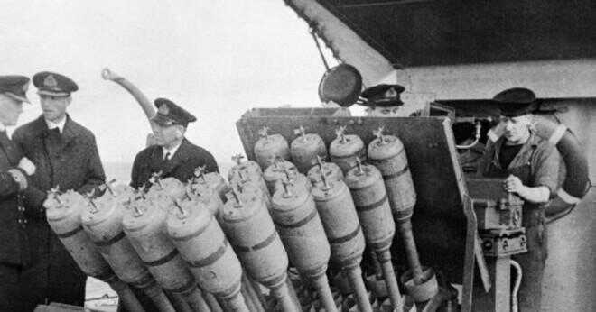 Vilket år gjorde tyskarna inför ubåten?
